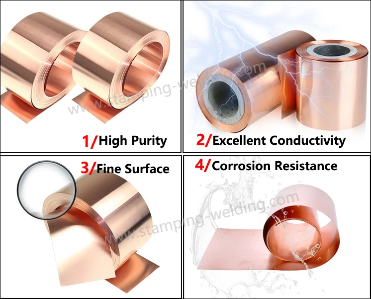 T2 red copper belt for fuse terminal T2 red copper belt for fuse terminal
