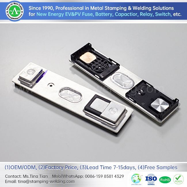 Πλάκα κάλυψης αλουμινίου για τετραγωνική μπαταρία