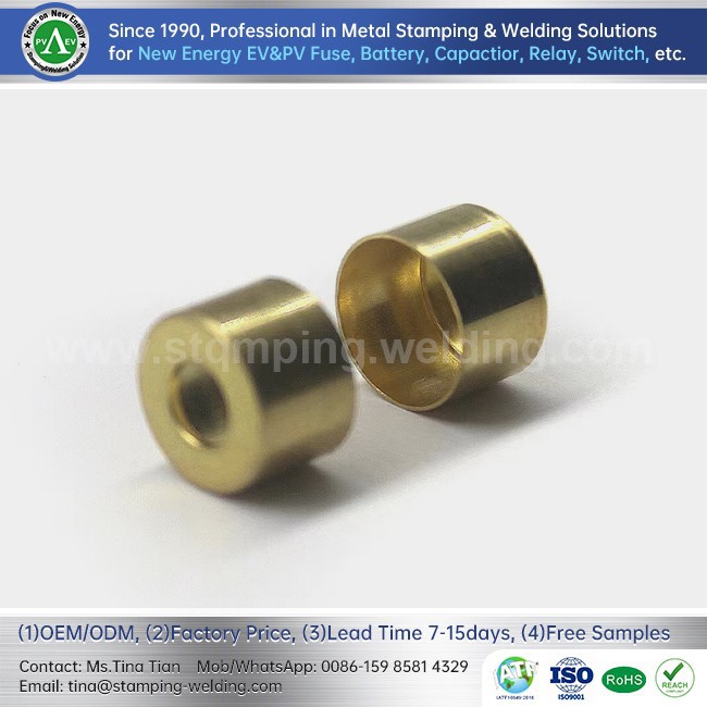 Fuse Brass End Cap For HEV