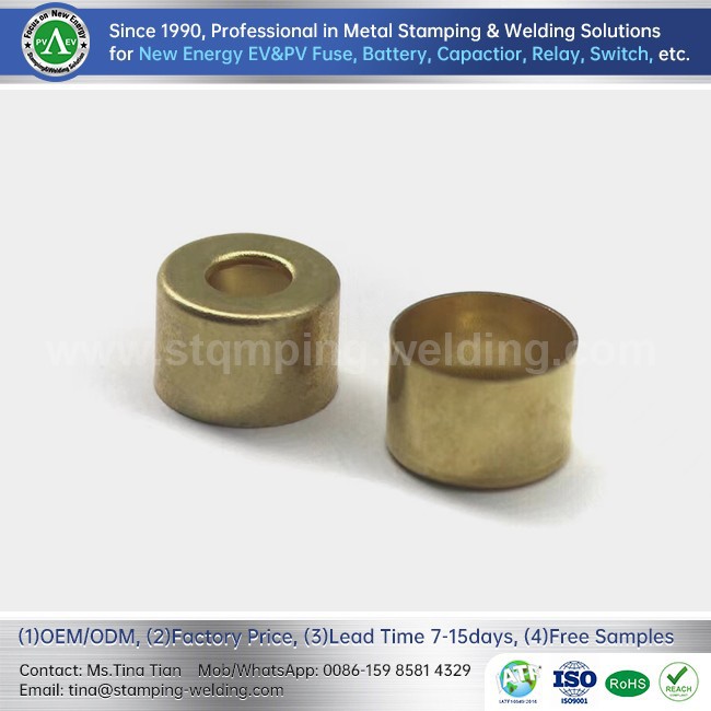 HEV Fuse Brass End Caps